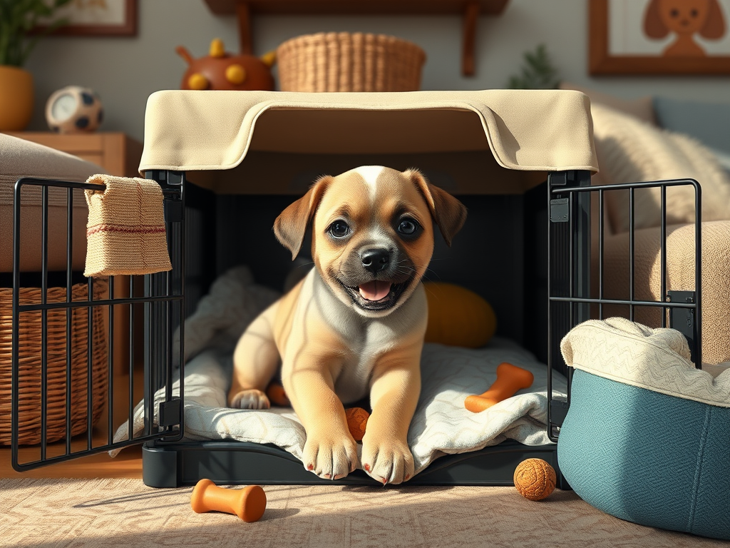 Crate Training a Puppy